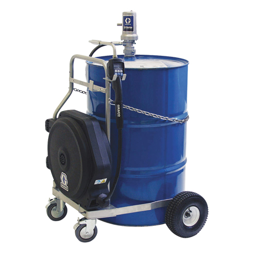 Pompe &agrave; huile pneumatique de s&eacute;rie LD, 7,8 gal./min, Rapport de pression de 3:1 NTL Industrial