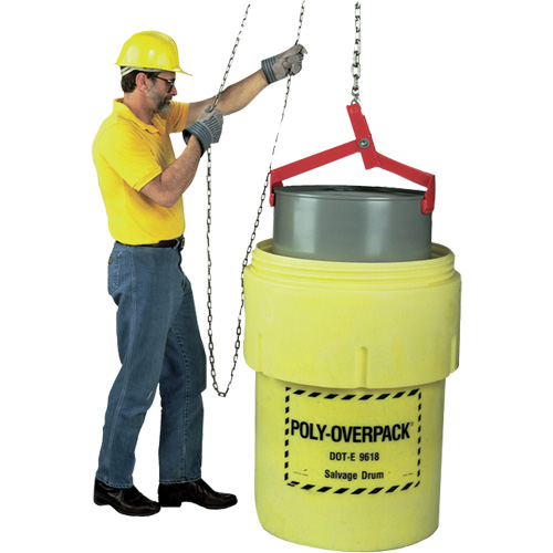 Drum Lifter, 85 US gal. (70 Imperial Gal.) Drum Size, 1000 lbs./454 kg Cap. NTL Industrial
