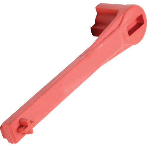 Cl&eacute; pour bouchon-&eacute;crou sp&eacute;cialis&eacute;e &agrave; un seul c&ocirc;t&eacute;, Ouverture de 1-1/4", Poign&eacute;e 8", Nylon anti&eacute;tincelles NTL Industrial