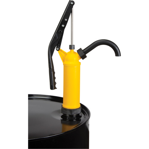 Lever-Type Drum Pump, Polypropylene, 14 oz./Stroke, Fits 5-55 Gal. NTL Industrial