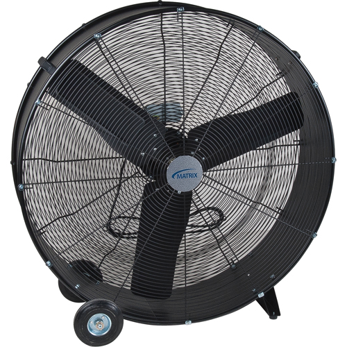Light Industrial Direct Drive Drum Fan, Industrial, 2 Speed, 36" Diameter NTL Industrial