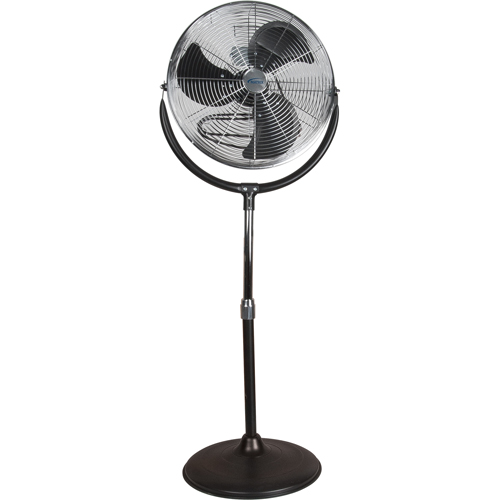 Ventilateur sur pi&eacute;destal haute vitesse, Commercial, 3 Vitesses, Diam&egrave;tre de 20" NTL Industrial