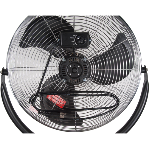 Ventilateur sur pi&eacute;destal haute vitesse, Commercial, 3 Vitesses, Diam&egrave;tre de 20" NTL Industrial