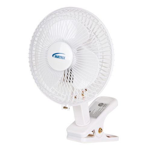Ventilateur &agrave; pince & de bureau, Diam&egrave;tre 6", 2 vitesses NTL Industrial