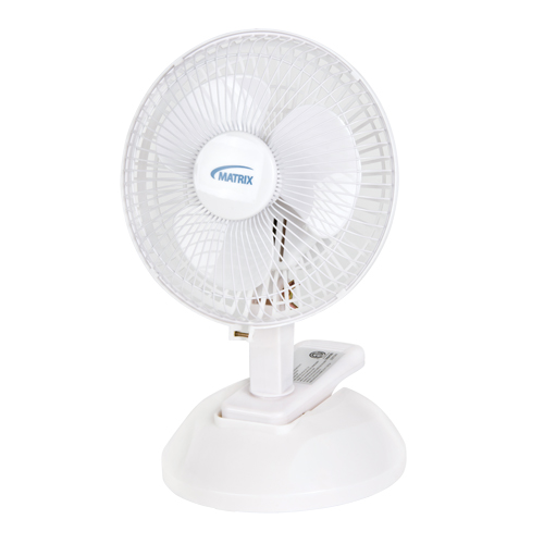 Ventilateur &agrave; pince & de bureau, Diam&egrave;tre 6", 2 vitesses NTL Industrial