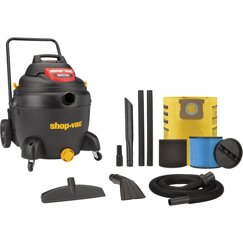 Aspirateur industriel, Secs-humides, 3 CV, 16 gal. US (60,6 litres) NTL Industrial