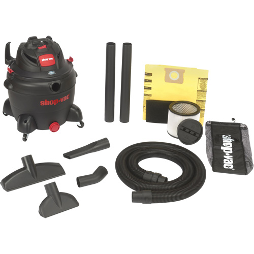 Aspirateur utilitaire pour atelier SVX2, Secs-humides, 6,5 CV, 16 gal. US (60,6 litres) NTL Industrial