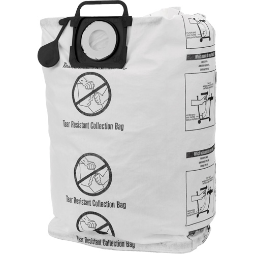 Tear-Resistant Dry Collection Vacuum Bags, 12 - 20 US gal. NTL Industrial