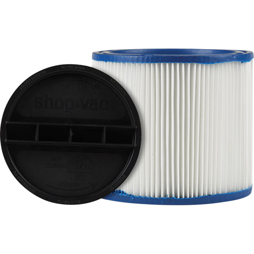 Filtre pour aspirateur pour d&eacute;bris secs/humides CleanStream Gore, Cartouche/Hepa, Pour 5 gal. US NTL Industrial