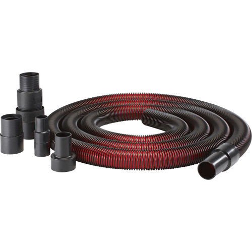 1-1/2" x 12' Premium Grade Crush-Resistant Hose with Adapter NTL Industrial