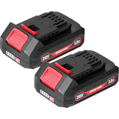 Piles au lithium 2.0Ah- Paquet de 2, 20 V NTL Industrial