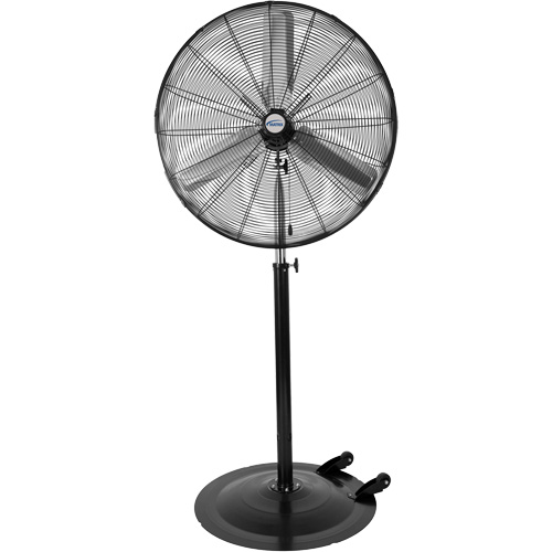 Ventilateur non oscillant sur socle avec roulettes, Industriel, 3 Vitesses, Diam&egrave;tre de 30" NTL Industrial