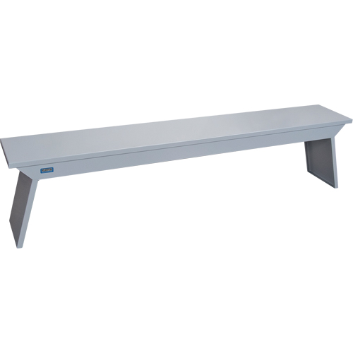 Bancs pour vestiaires, Acier, 72" lo x 12" la x 17" h NTL Industrial