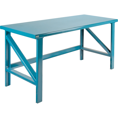 Extra Heavy-Duty Workbenches - All-Welded Benches, Steel Surface NTL Industrial