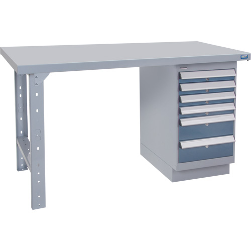 &eacute;tabli pr&eacute;conçu, 60" la x 36" p x 34" h, Capacit&eacute; 2500 lb NTL Industrial