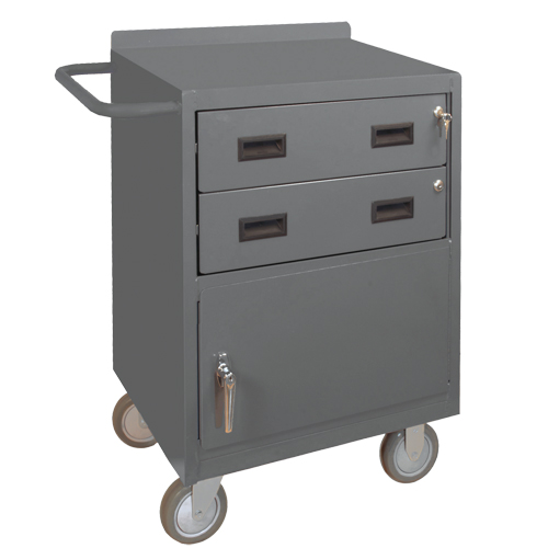 Armoire d'&eacute;tabli mobile, Acier Surface NTL Industrial