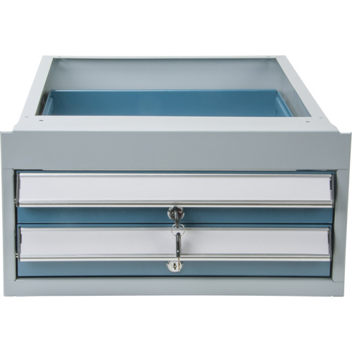 Replacement Drawer for Cabinet Workbench, Steel, 20" W x 15-3/8" D x 2-3/4" H NTL Industrial