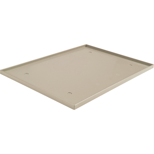 Locker Base Insert, Fits Locker Size 12" x 18", Beige, Plastic NTL Industrial