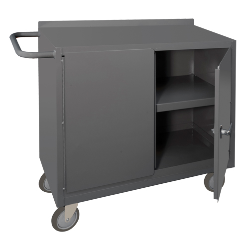 Armoire d'&eacute;tabli mobile, Acier Surface NTL Industrial