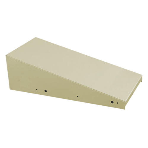 Clean Line Economy Lockers Slope Top, 1 Bank, 18" D x 12" W x 6" H, Beige, Steel NTL Industrial
