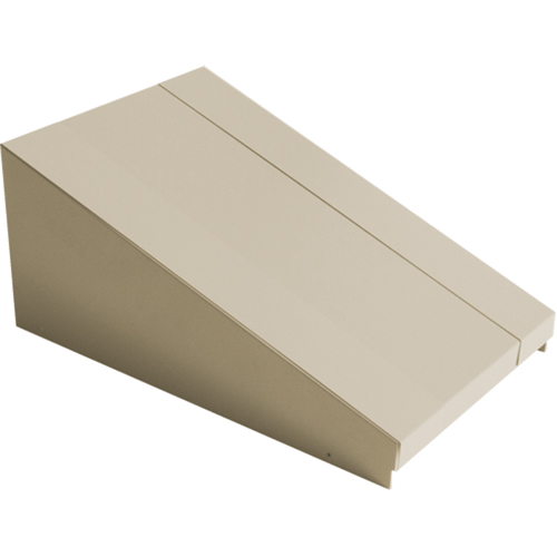 All-Welded Concorde - Heavy-Duty Lockers Sloping Top, 1 Bank, 18" D x 12" W x 6" H, Beige, Steel NTL Industrial