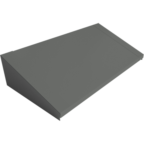 All-Welded Concorde - Heavy-Duty Lockers Sloping Top, 3 Bank, 18" D x 36" W x 6" H, Steel NTL Industrial