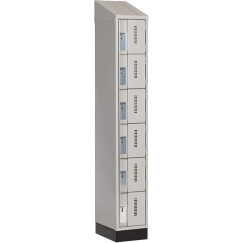 Casiers robustes Concorde, 6 niveaux, 12" x 18" x 82", Acier, Gris, Soud&eacute; (assembl&eacute;) NTL Industrial