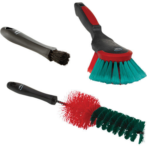 Transport Line Interior and Exterior Vehicle Brush Set NTL Industrial