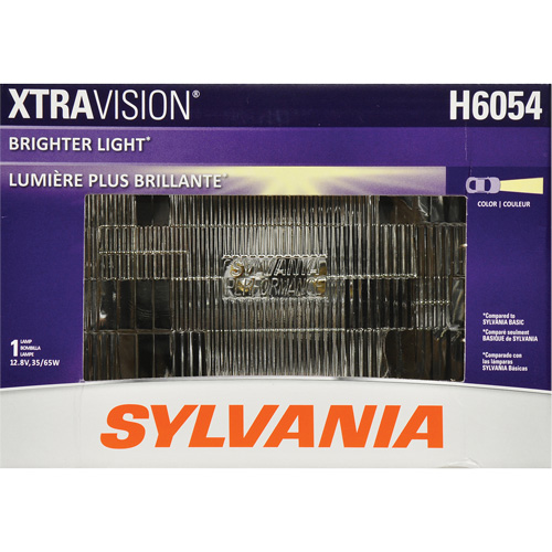 H6054 XtraVision&reg; Sealed Beam Headlight, Halogen, 55 W, Off White NTL Industrial