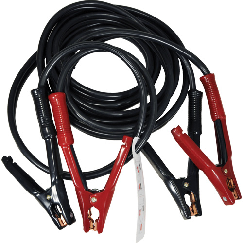 Heavy-Duty Booster Cables, 1 AWG, 800 Amps, 20' Cable NTL Industrial