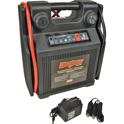 Bloc d'alimentation 12/24 V portable pour d&eacute;marrage de secours KwikStart NTL Industrial