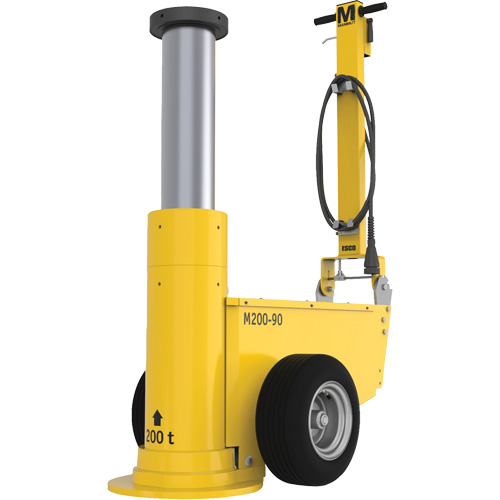 Cric Mammut, 200 tonnes, Air comprim&eacute;/hydraulique NTL Industrial