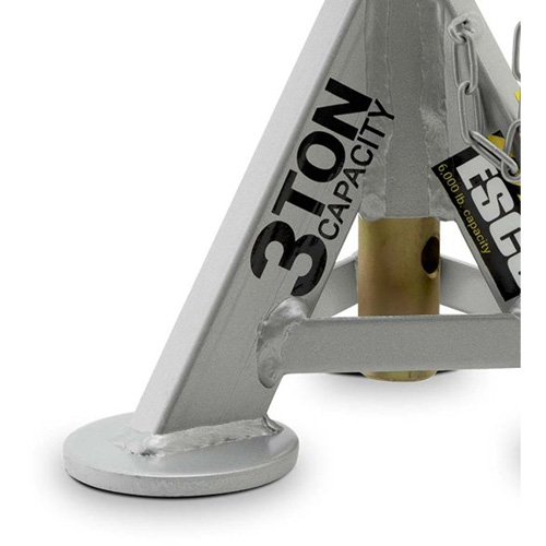 B&eacute;quilles de cric &agrave; profil bas de performance Shorty, Capacit&eacute; de 3 tonnes, 11" - 17" h NTL Industrial