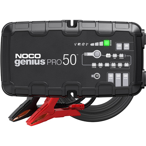 Genius&reg; Pro50 50-Amp Battery Charger NTL Industrial