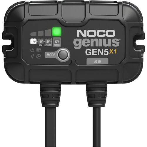 Genius&reg; Gen5X1 1-Bank, 5-Amp On-Board Battery Charger NTL Industrial