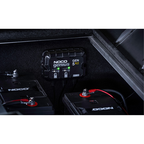 Genius&reg; Gen5X2 2-Bank, 10-Amp On-Board Battery Charger NTL Industrial