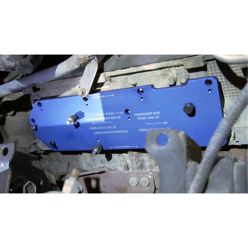 Manifold Drill Template for Ford 4.6L, 5.4L & 6.8L NTL Industrial