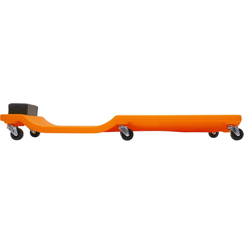 Neon Orange Low Profile Plastic Creeper NTL Industrial