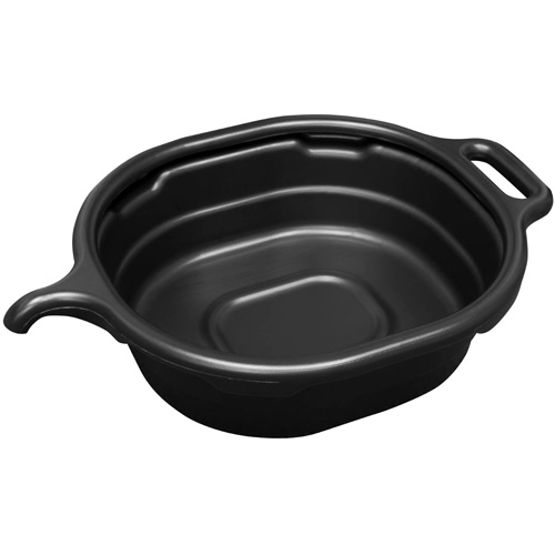 Black Oval Drain Pan NTL Industrial