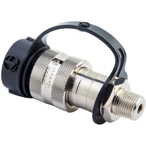 Raccords &agrave; c&ocirc;t&eacute; femelle pour d&eacute;bit &eacute;lev&eacute;, Acier, 3/8", NPTF femelle, 10 000 PSI NTL Industrial