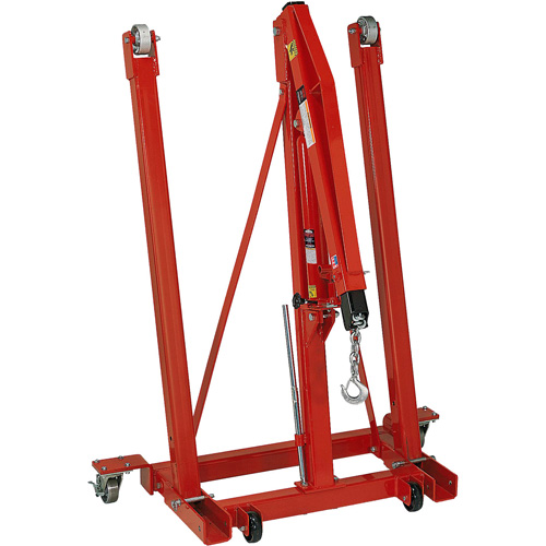 Grue pliante pour moteur, Capacit&eacute; 2500 lb (1,25 tonne) NTL Industrial