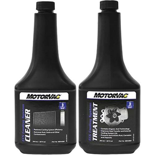 Trousse &agrave; 2 &eacute;tapes CoolantClean MotorVac, Bouteille NTL Industrial