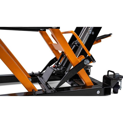 Cric pour VTT et motos, 0,75 tonnes Capacit&eacute;, 4-2/3" Abaiss&eacute;e, 14-1/2" &eacute;lev&eacute;e, Hydraulique &agrave; main NTL Industrial