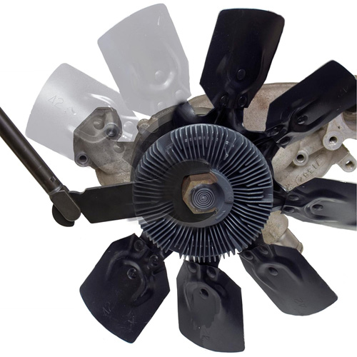 Jeu de 10 cl&eacute;s pneumatiques pour embrayage de ventilateur NTL Industrial