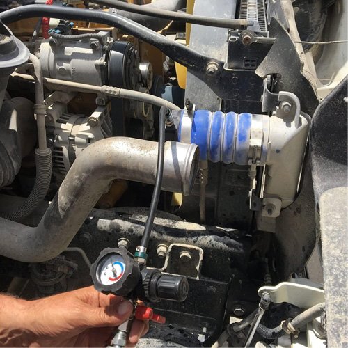 Trousse de test du syst&egrave;me d'air turbo HD avec adaptateur fumig&egrave;ne 10 mcx NTL Industrial