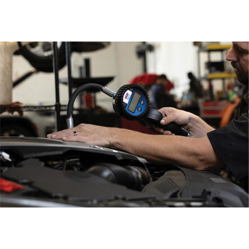 Electronic Lube Meter with Flexible 90° Extension NTL Industrial