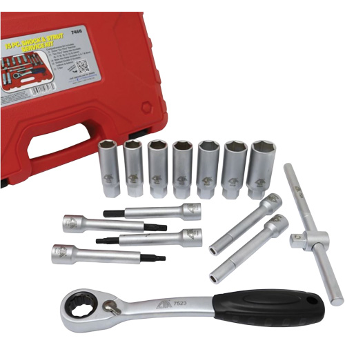 Ensemble d'outils pour amortisseurs et jambes de force  15 mcx NTL Industrial