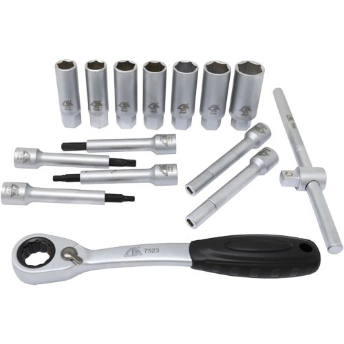 Ensemble d'outils pour amortisseurs et jambes de force  15 mcx NTL Industrial
