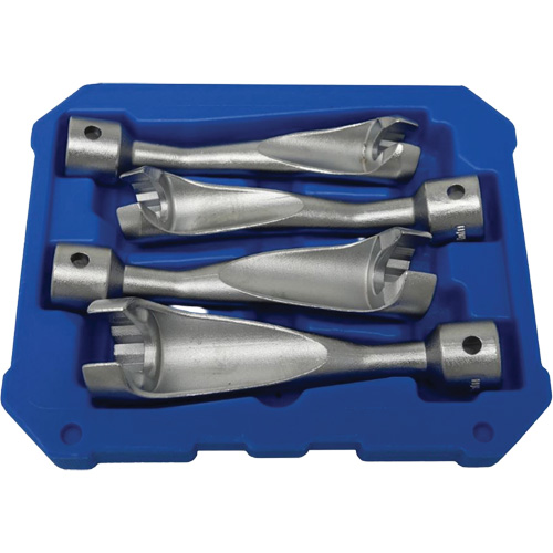 4-Piece Injection Line Wrench Set NTL Industrial