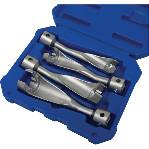 4-Piece Injection Line Wrench Set NTL Industrial